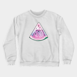 watermelon slice l watermelon aesthetic Crewneck Sweatshirt